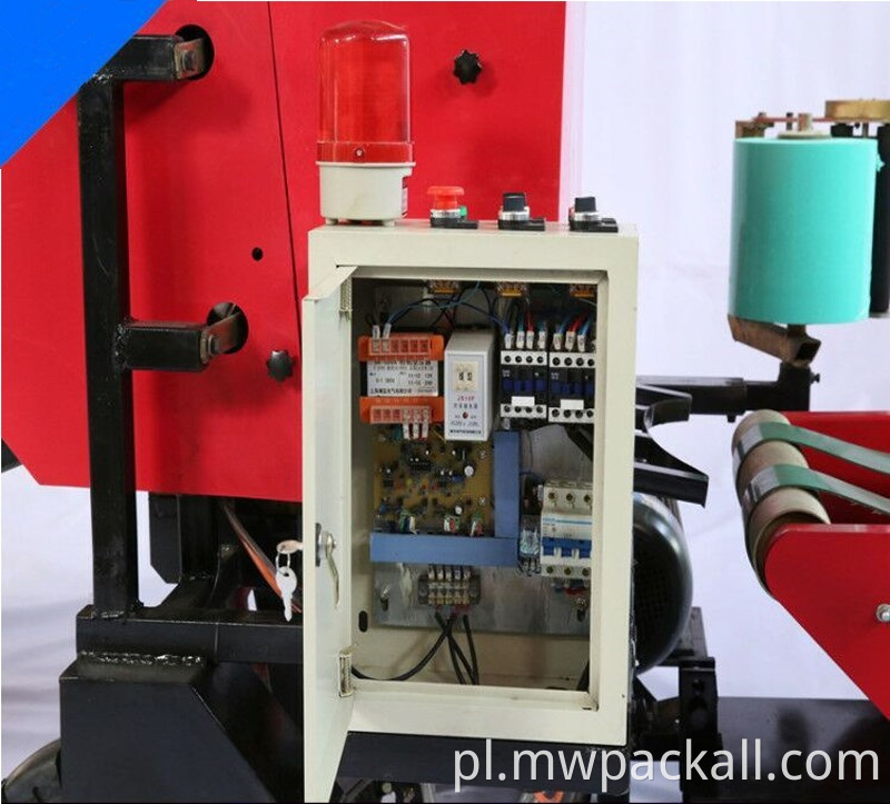 Automatyczna maszyna do pakowania kiszonki z kukurydzy prasa do siana kompresująca kiszonka model M-55-52 na gorącą sprzedaż